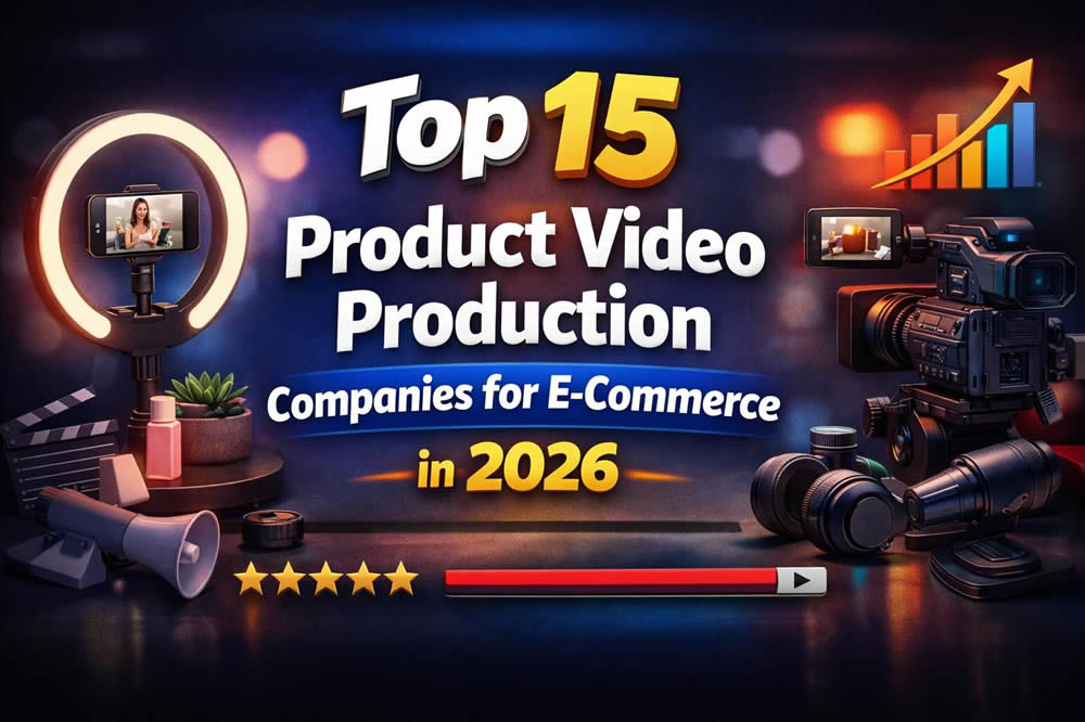 Top 15 Product Video Production Companies for E-Commerce in 2026