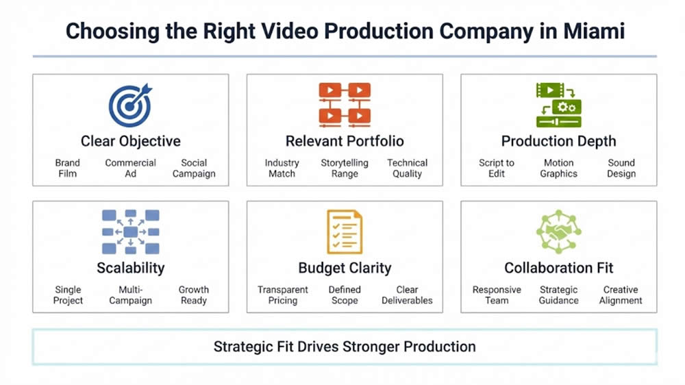 Choosing the Right Video Production Company in Miami