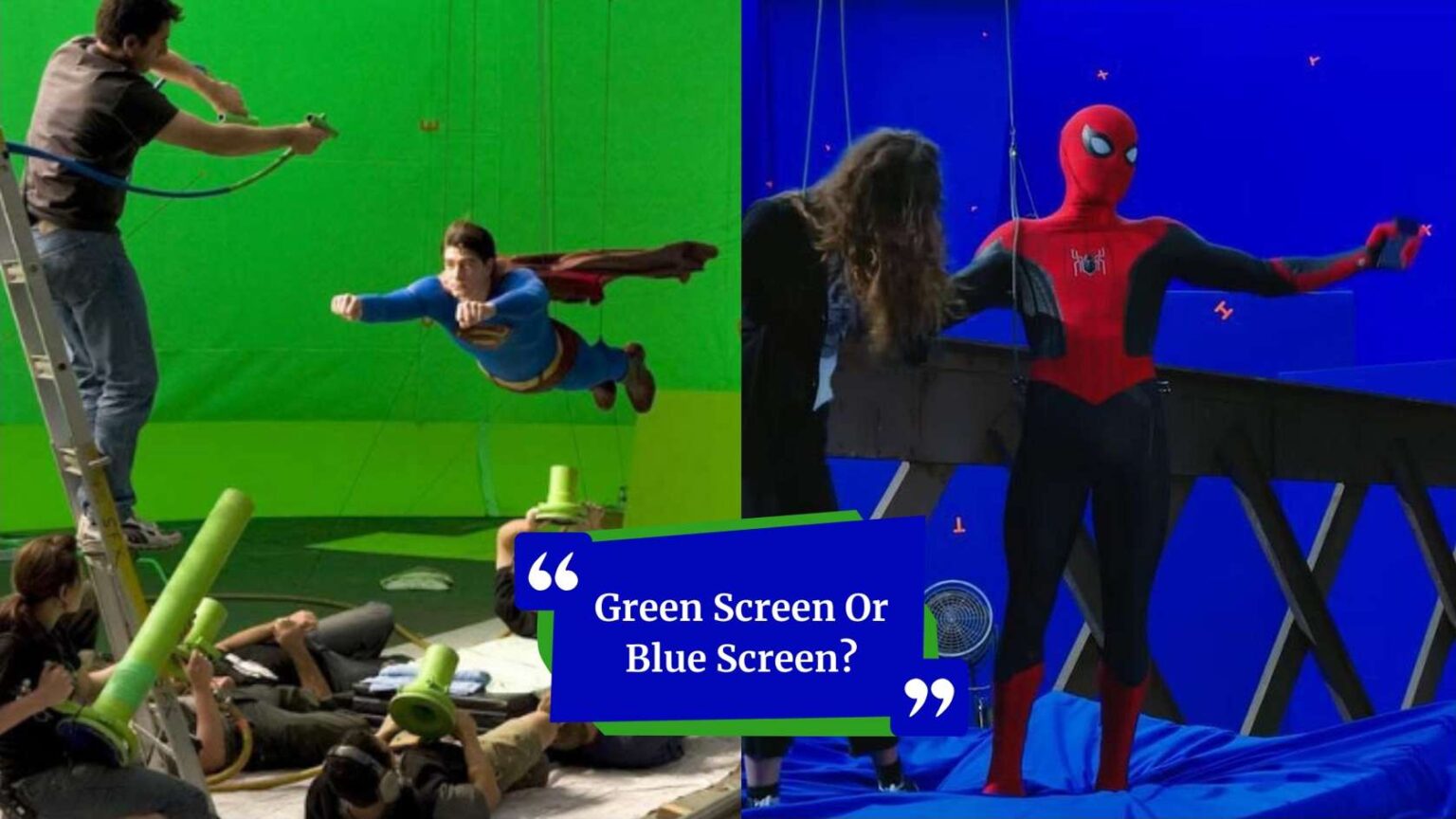 Green Screen vs. Blue Screen: Which One Do You Need? - LocalEyes Video ...