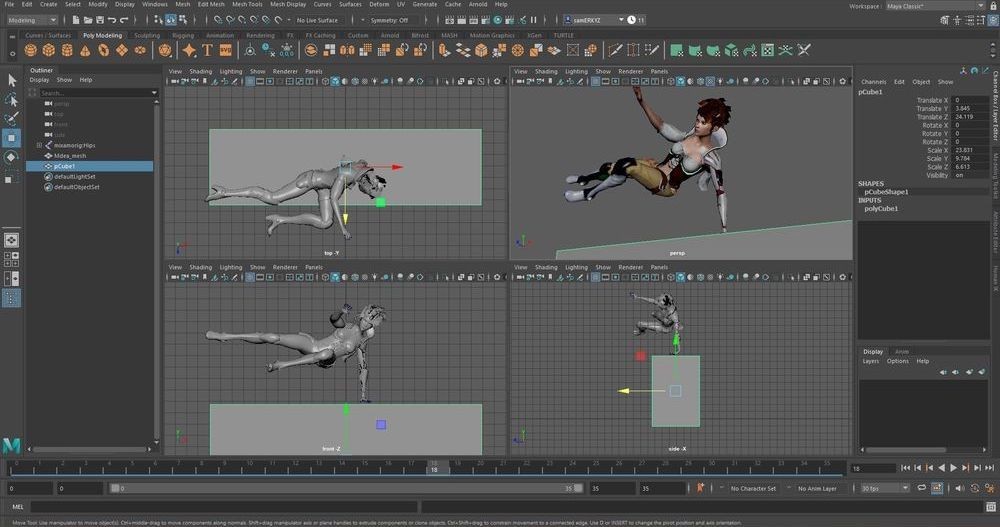 3d character animation