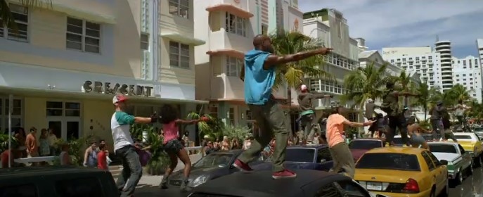 Scene from Step up revolution