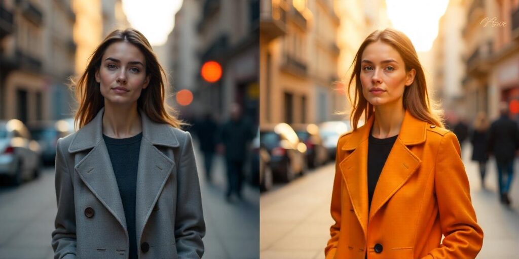 Color grading for skin tones