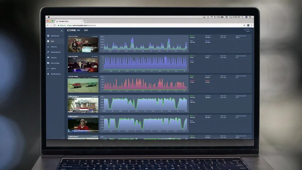 Teradek interface