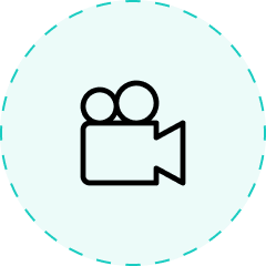 Production phase of the video workflow