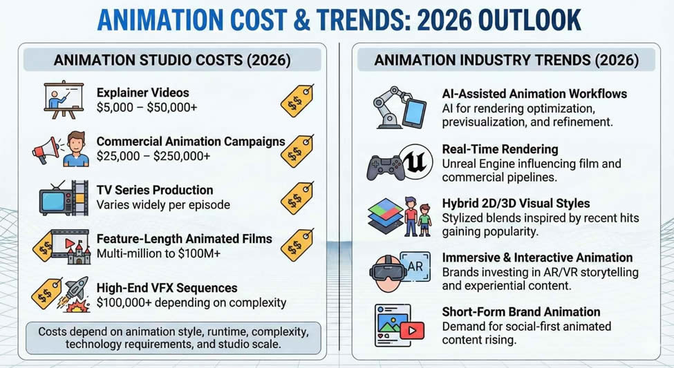 Animation Cost and Trends in 2026