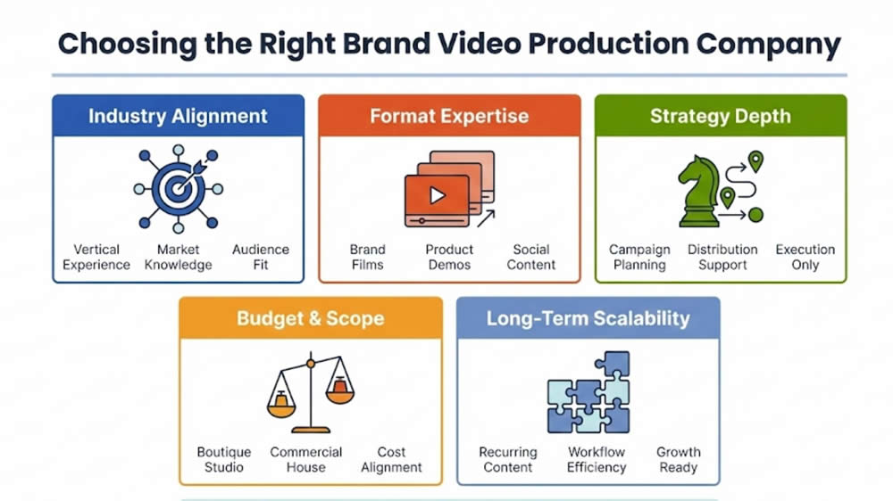 Choosing the Right Brand Video Production Company
