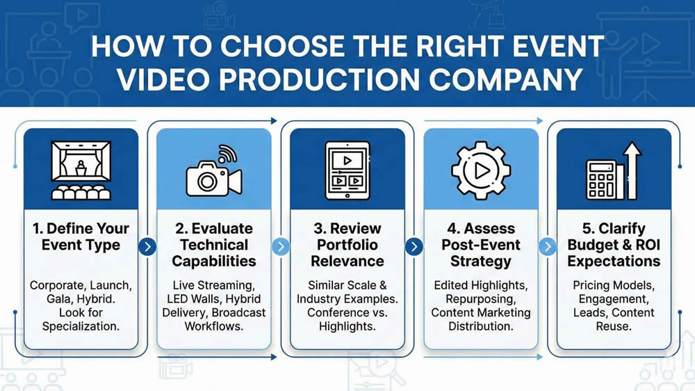 How to Choose the Right Event Video Production Company