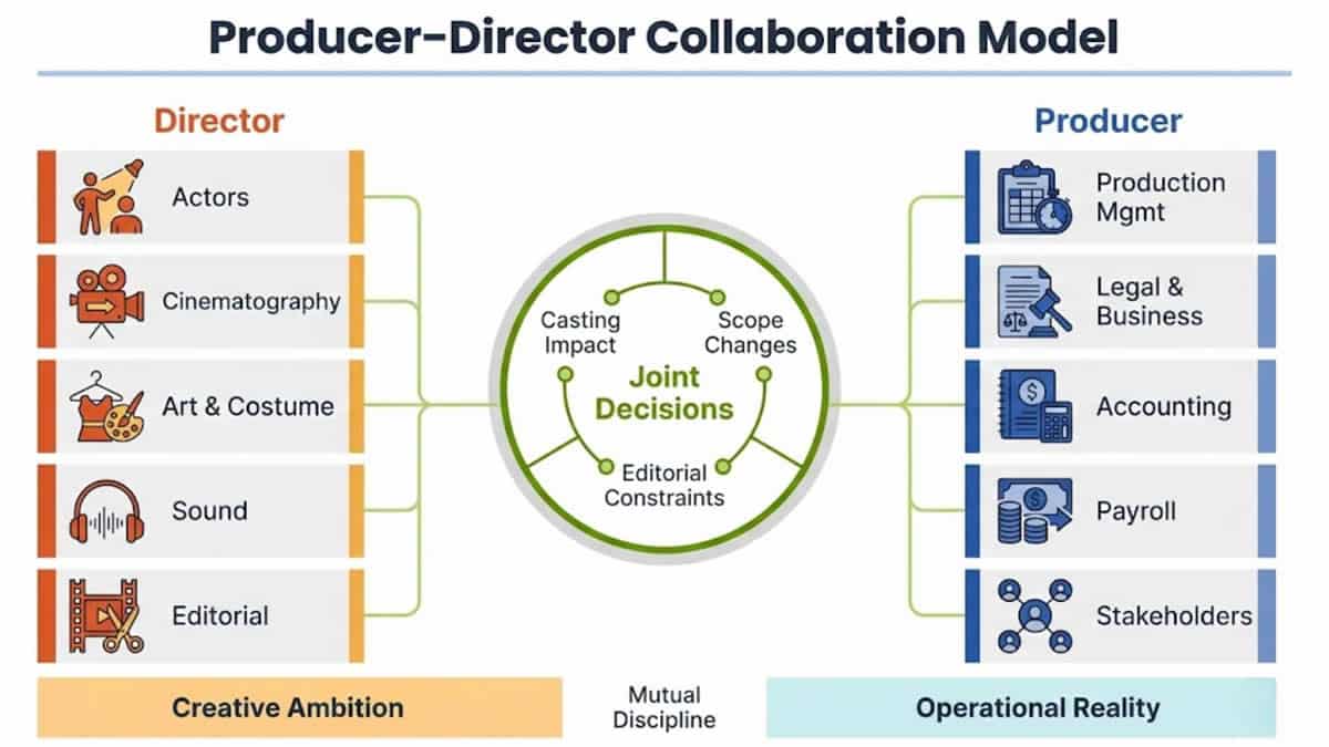 How Producers and Directors Collaborate With Each Other and With the Cast and Crew