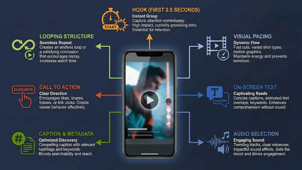 Anatomy of a High-Performing Short Video