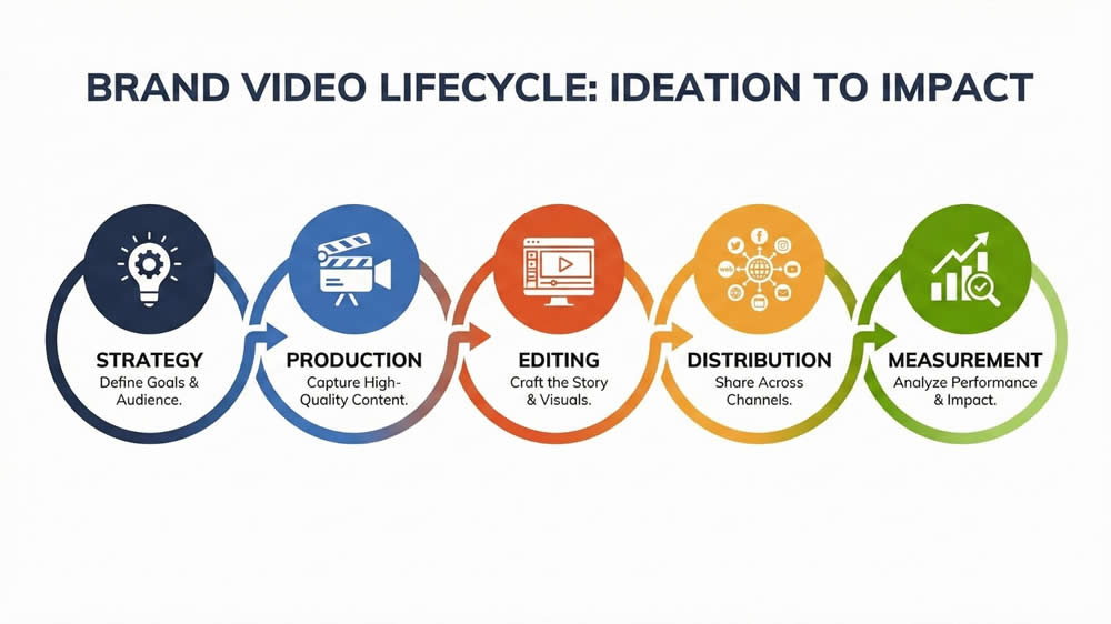 Brand video life cycle: ideation to impact