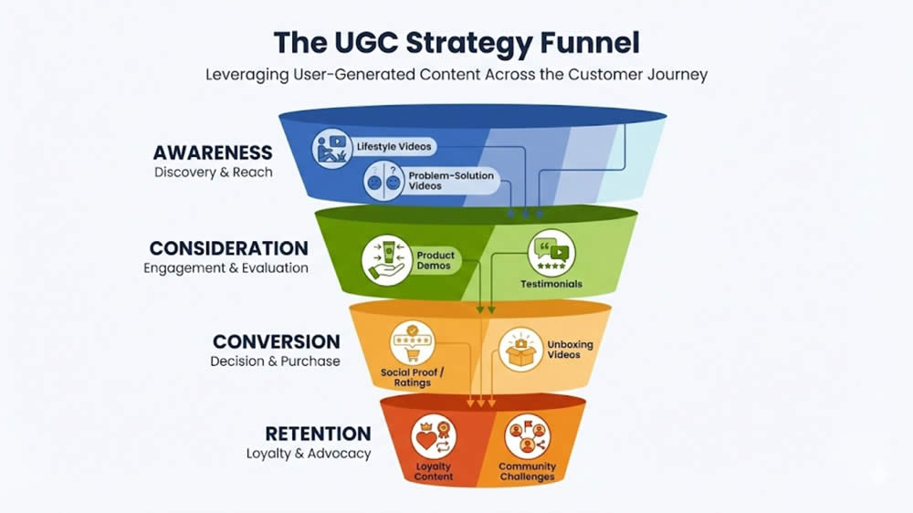 The UGC Strategy Funnel