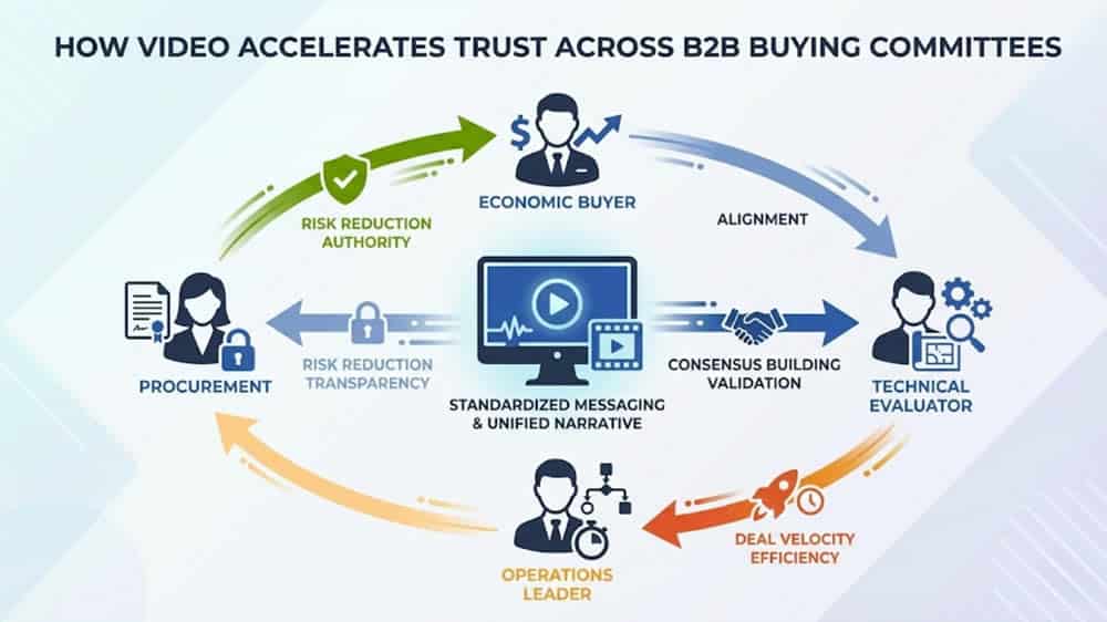 How Video Accelerates Trust across B2B Buying committees