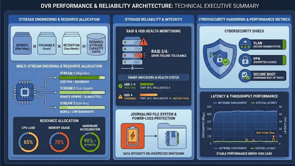 DVR Performance and reliability architecture technical Execution Summary