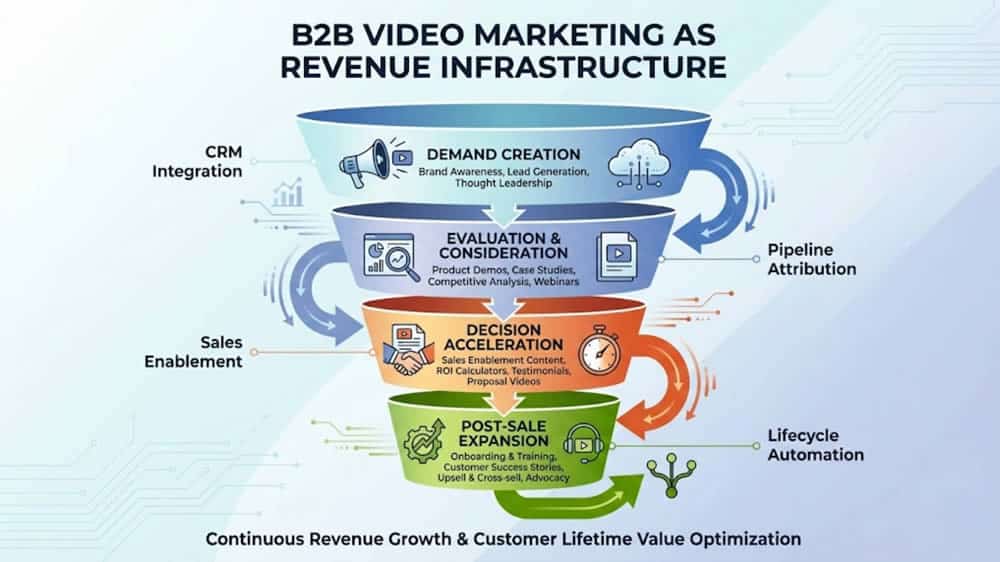 B2B video marketing as revenue infrastructure