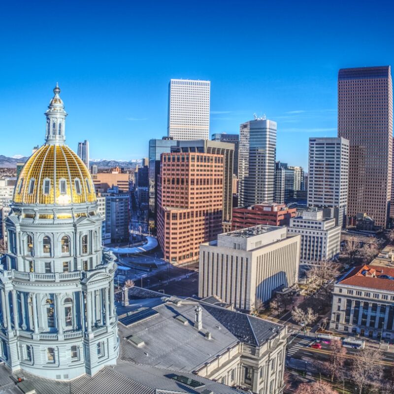 white and gold dome building